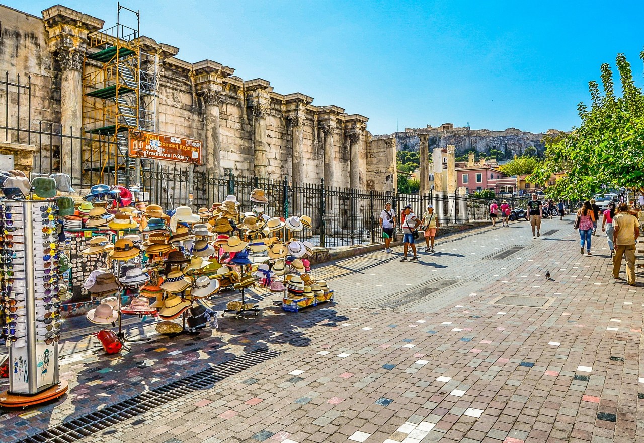 shopping in monastiraki athens