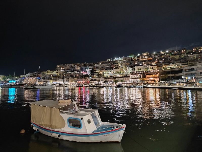 Mikrolimano at night - Piraeus