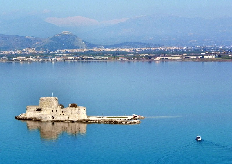 View of the Venetian Bourtzi Castle