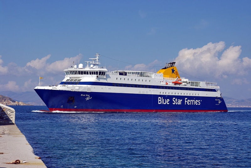 Blue Star Ferries from athens to mykonos