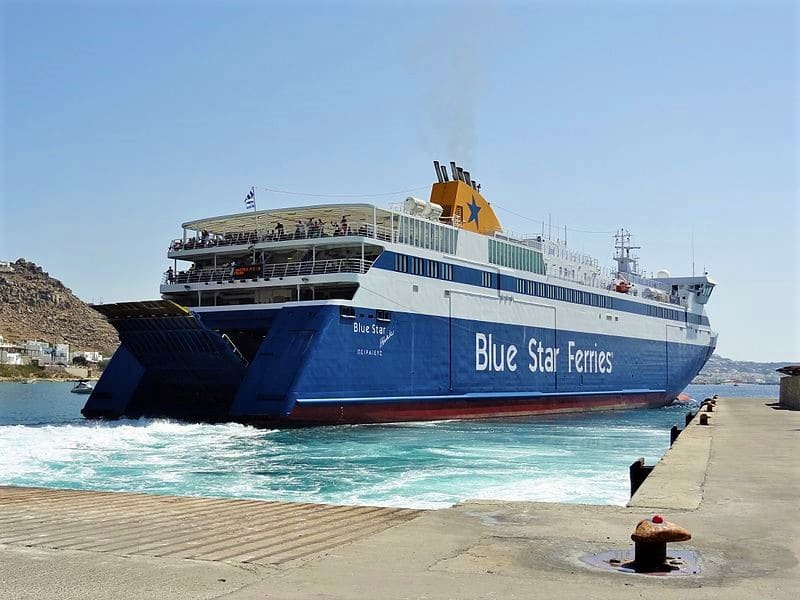 Blue Star Ferries to Santorini