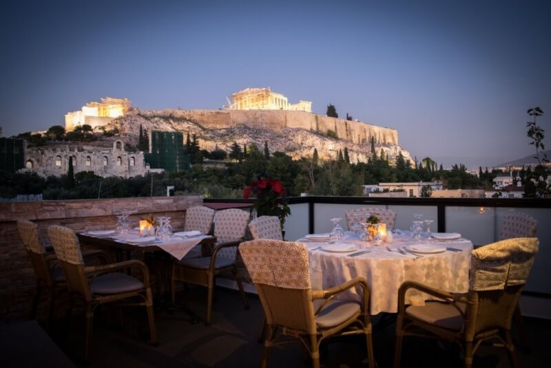 GH Attikos Restaurant- acropolis view restaurant in athens