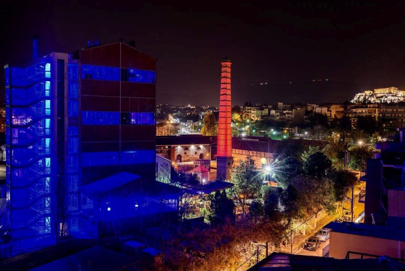 Technopolis in Gazi neighborhood athens