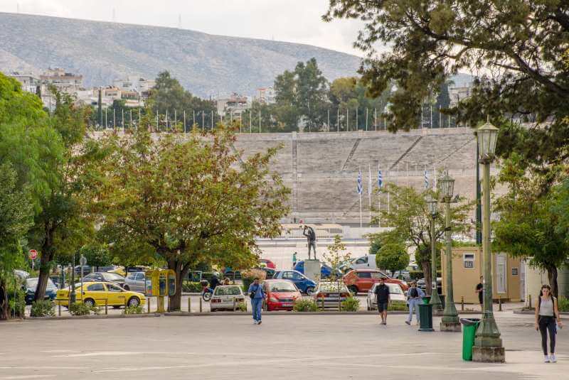 How to get to the Panathenaic Stadium