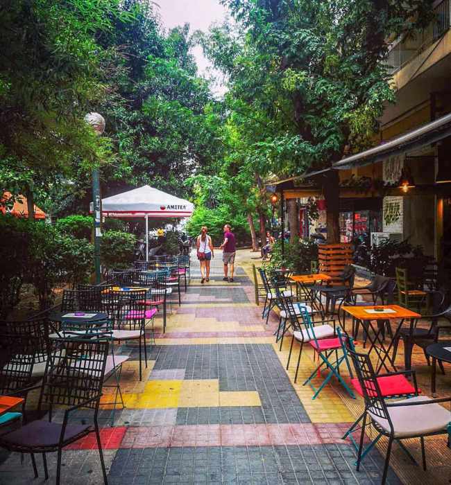 Koukaki neighborhood - athens