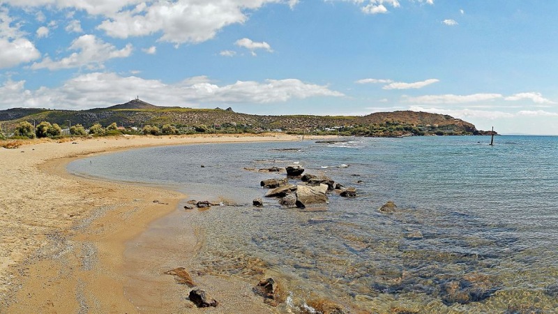 Legrena beach in athens