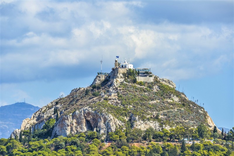 Lycabettus Hill in athens greece