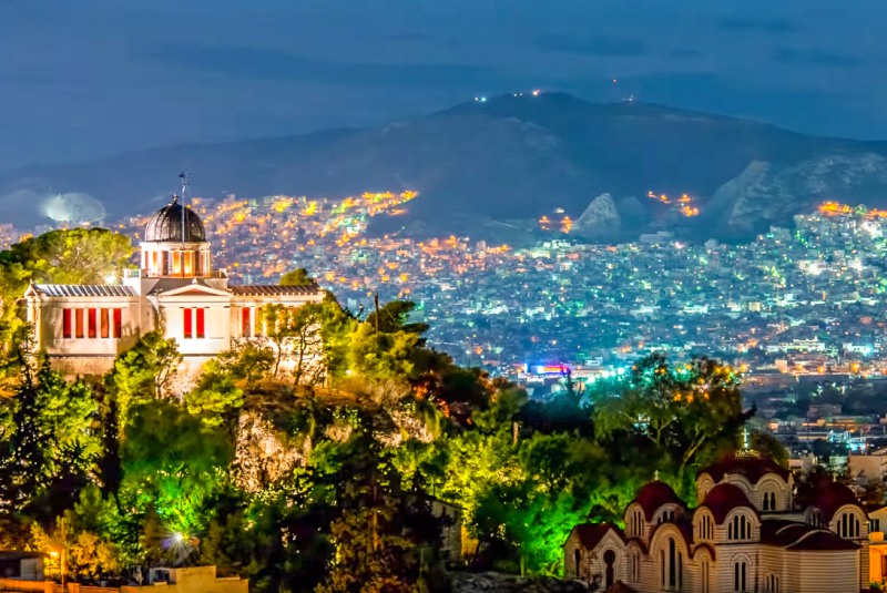 National Observatory of Athens on the Hill of the Nymphs