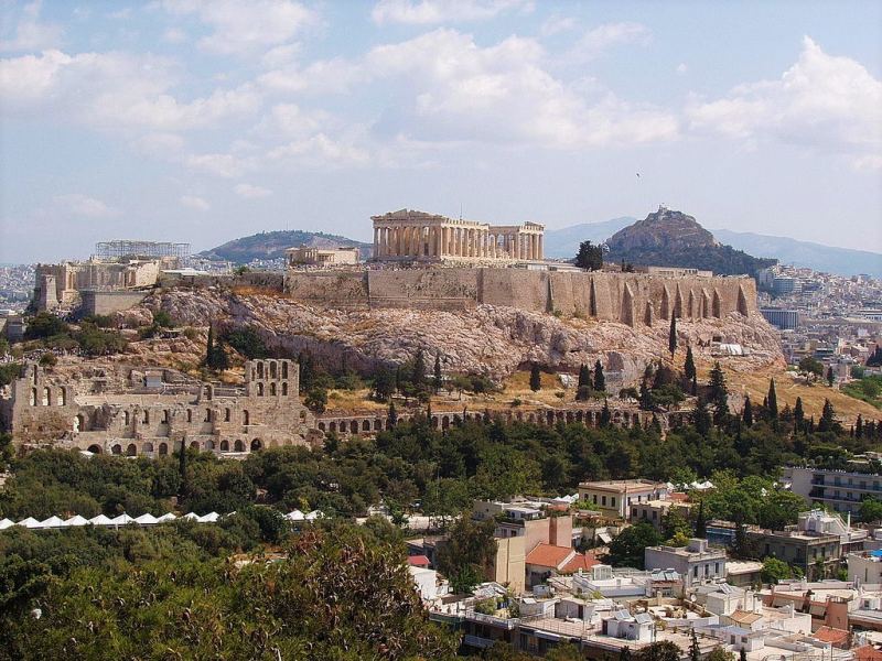 The beauty of the Acropolis’ archaeology sites