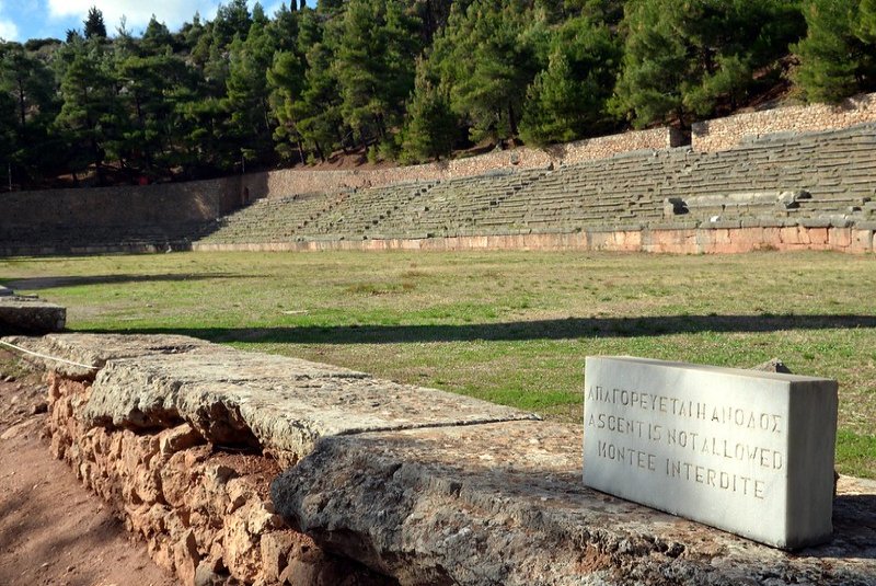 The stadium of Delphi