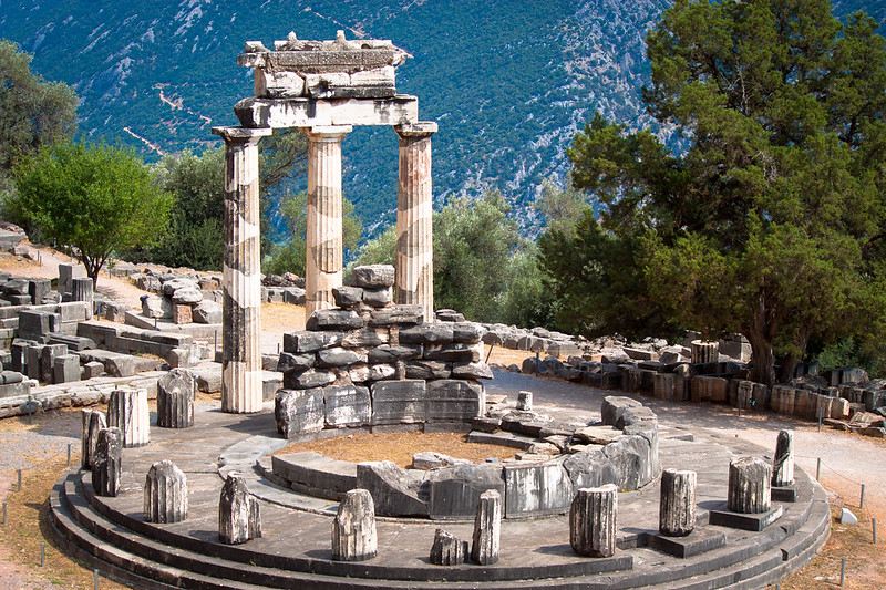Tholos at the Temple of Athena Pronaia, Delphi