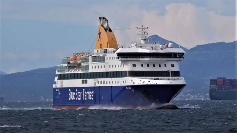 Traveling from Athens to Mykonos with Blue Star Ferries