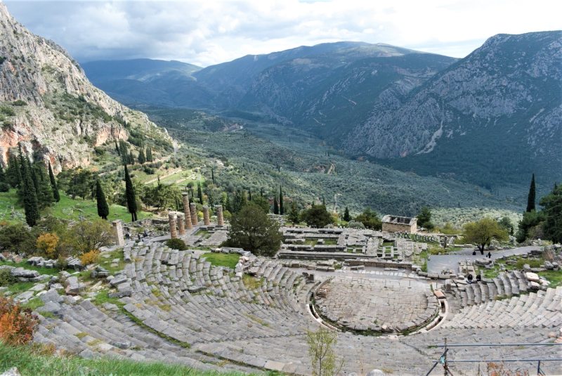 day trip from Athens to Delphi