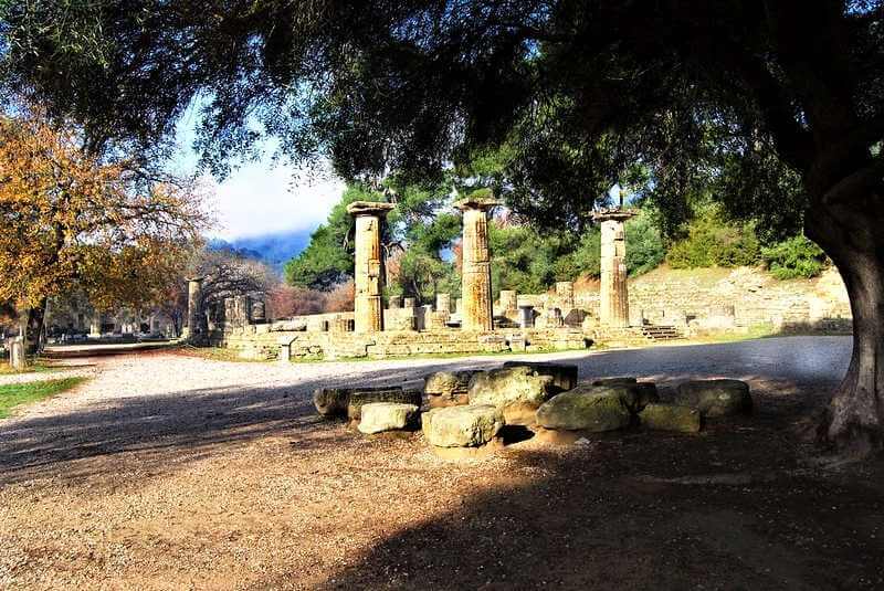 getting Ancient Olympia from Athens