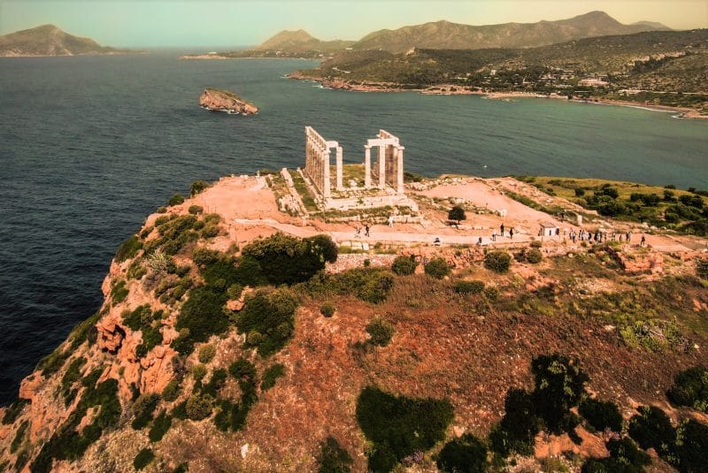 guided tour from athens to cape sounion