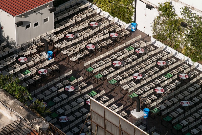 old-fashioned cinema in athens