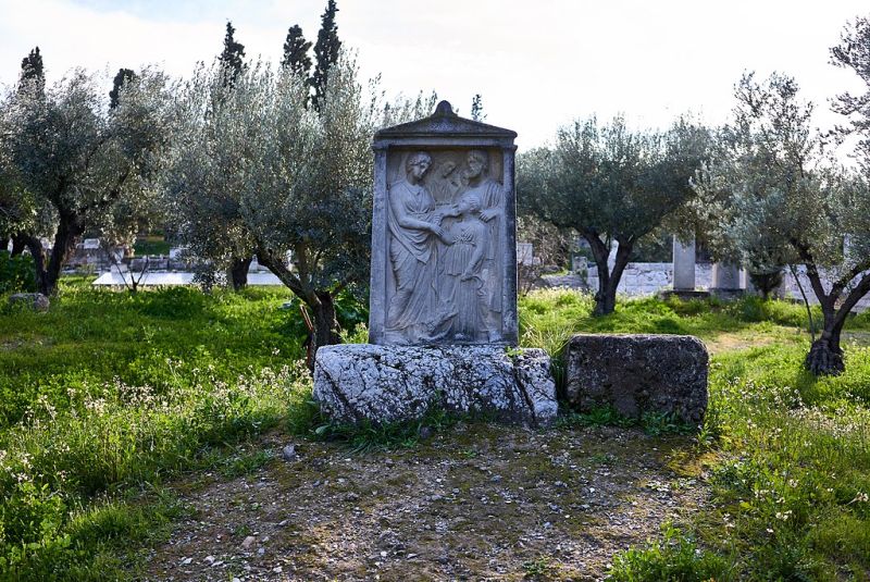 The cemetery of Kerameikos
