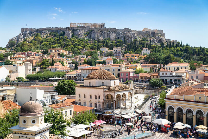 The Ultimate Itinerary for Spending One Day in Athens 20 Monastiraki Square and Acropolis in Athens