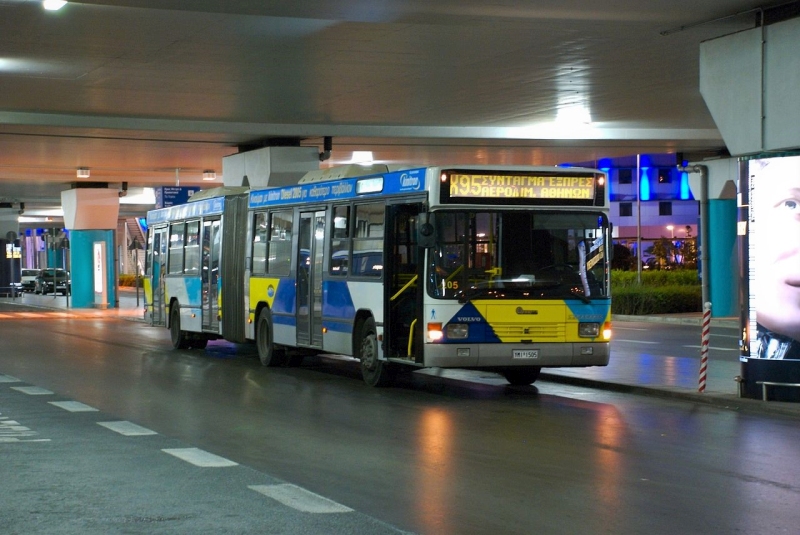 bus athens airport
