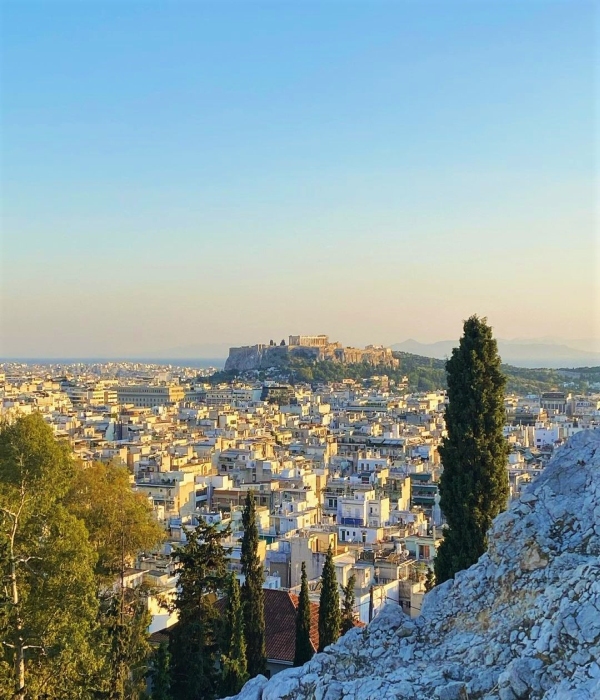 view athens from strefi hill