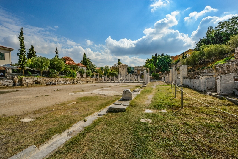 Ancient Agora in the greek capital