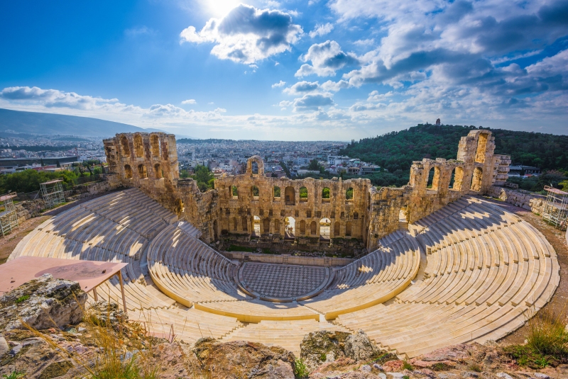 Odeon of Herodes Atticus festivals in athens