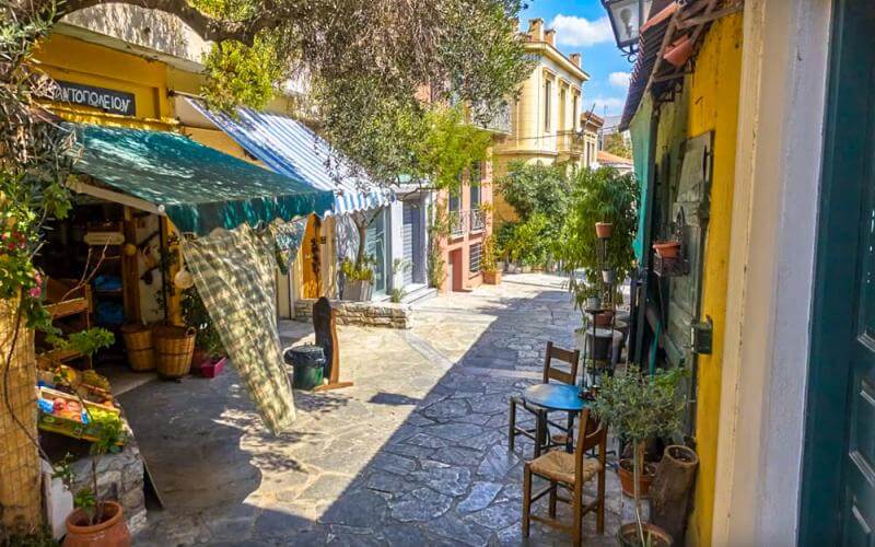 plaka place in athens