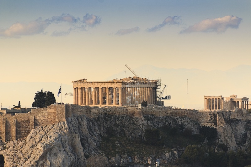 Acropoliss major restoration project greece