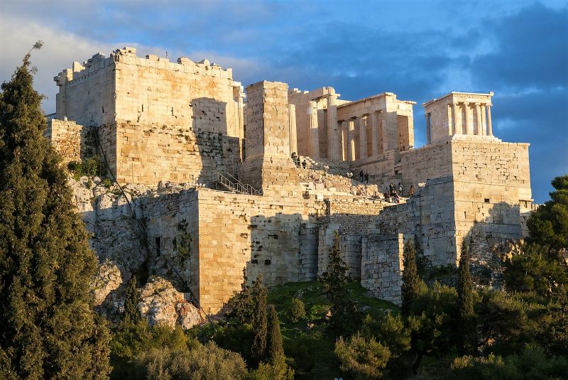 The Propylaea at the acropolis