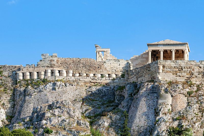 athenian acropolis in greece