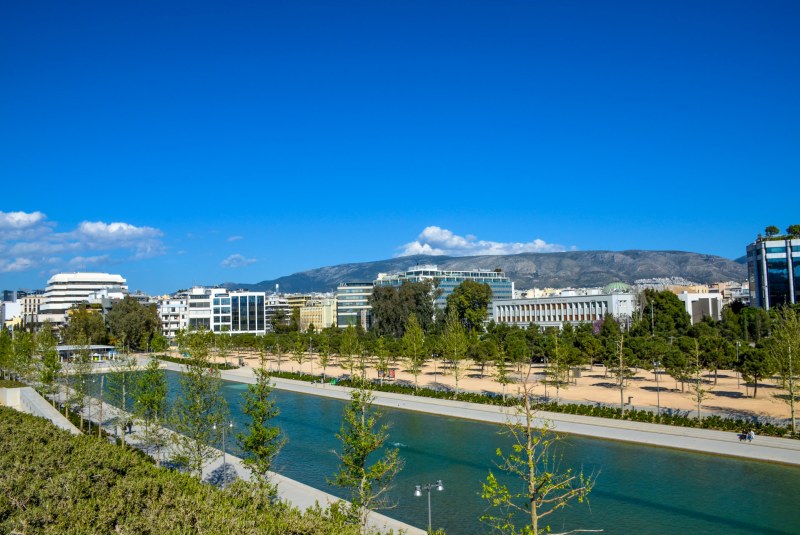 snfcc park in athens