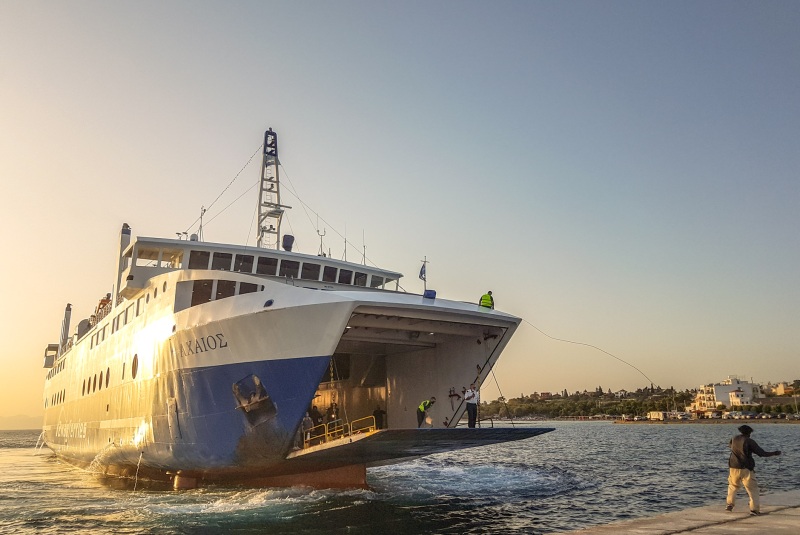 ferry to aegina island