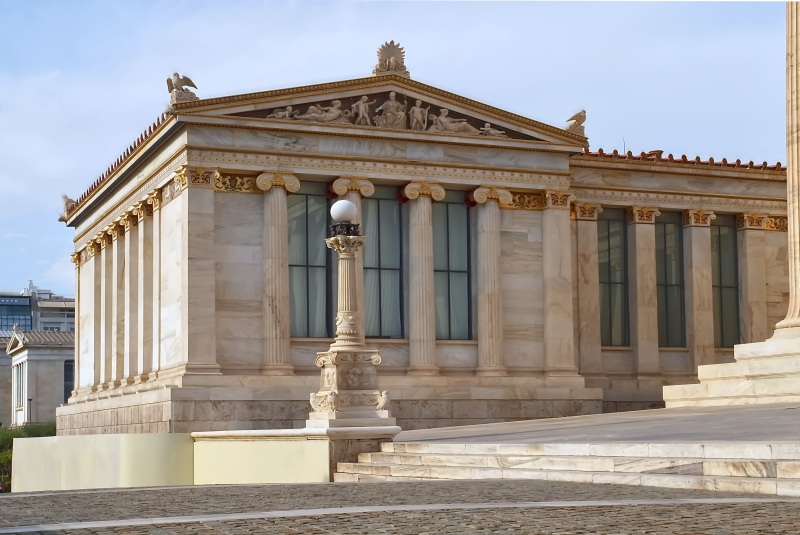 neoclassical architecture in athens greece