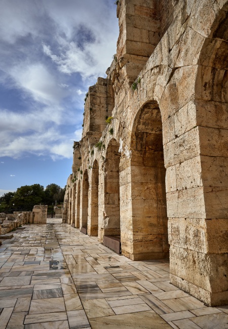 accessibility of the Odeon of Herodes Atticus