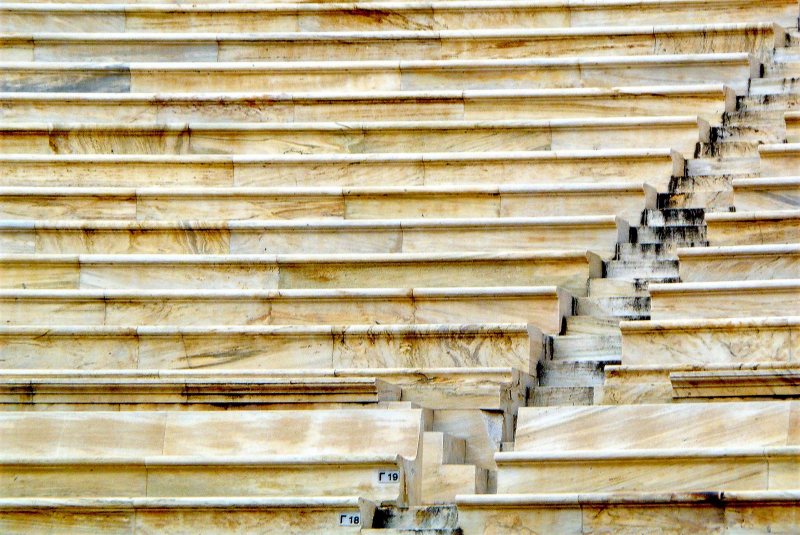 ancient theater of herodes seats