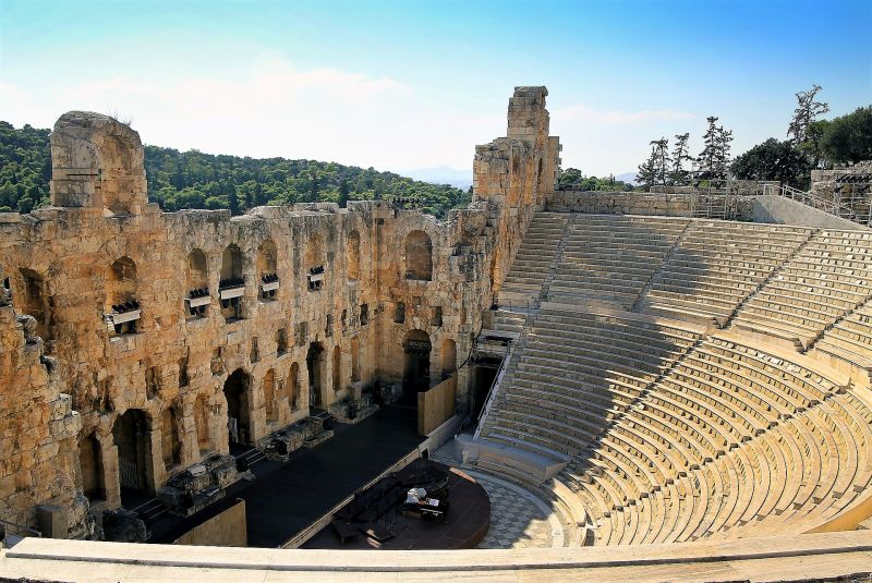 visit the odeon of herodes atticus
