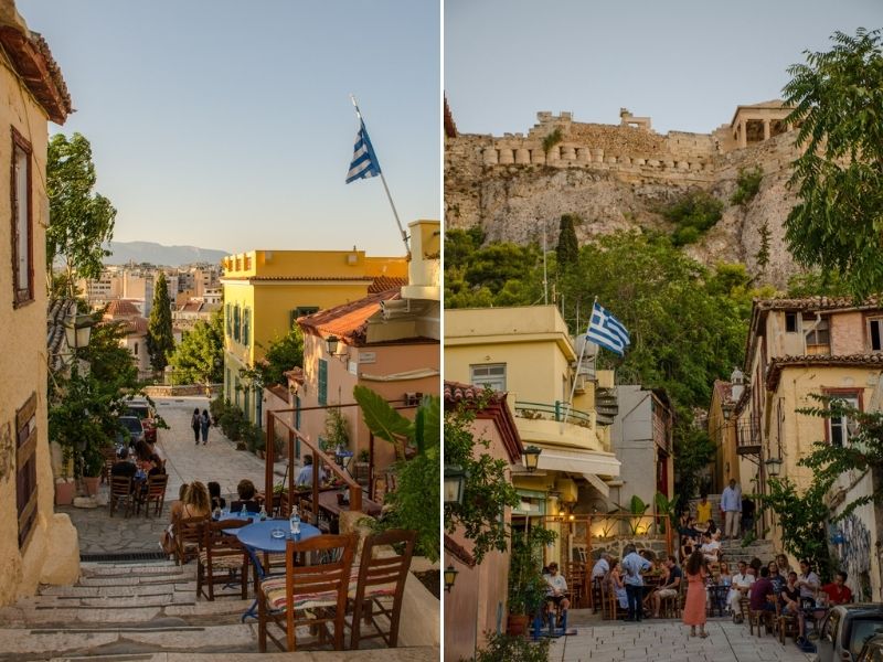 spend a weekend in plaka athens