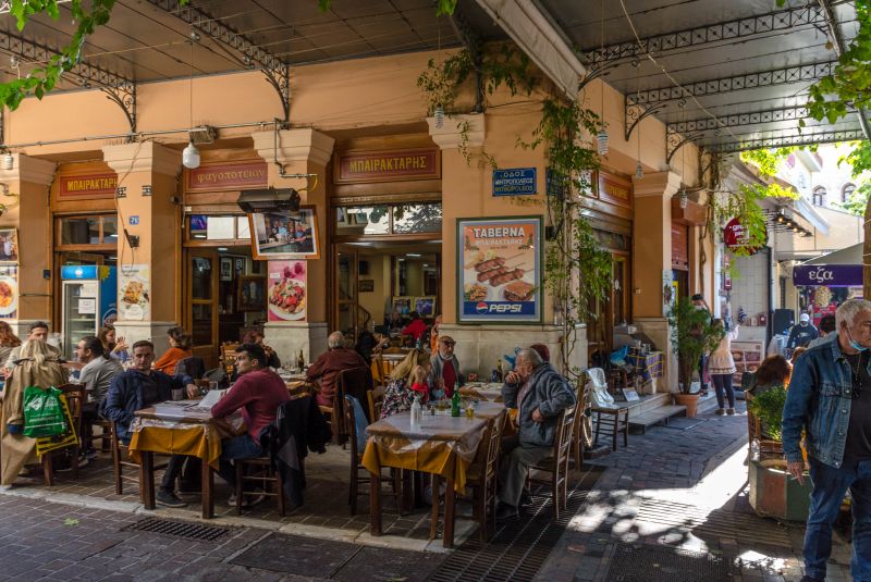 two days in athens places to eat