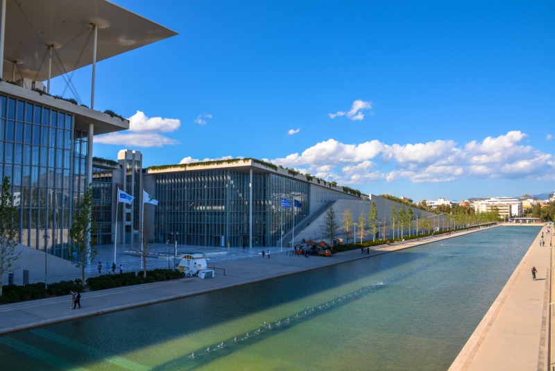 visit Stavros Niarchos Foundation Cultural Center in athens with kids