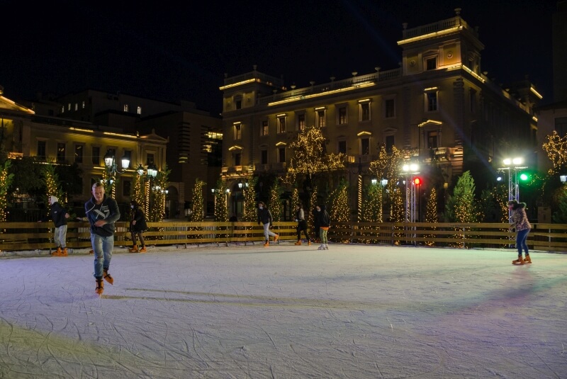 ice rink in athens