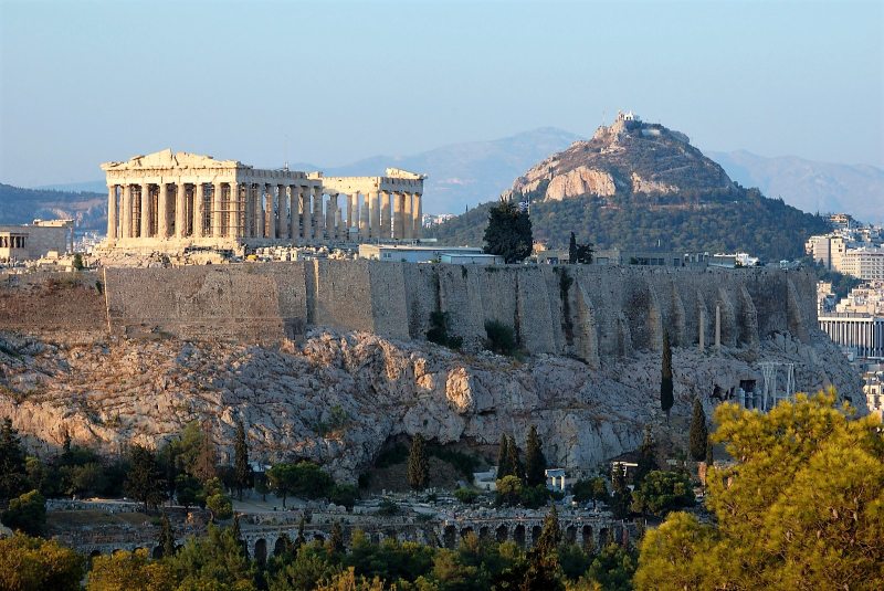 athens hotel with acropolis view