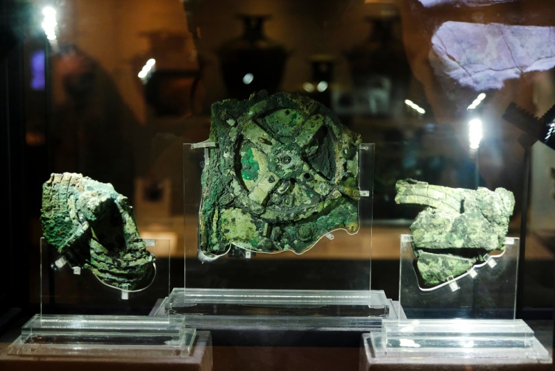 Antikythera Mechanism national Museum in Athens