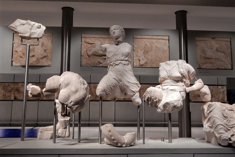Metopes of the Parthenon acropolis museum