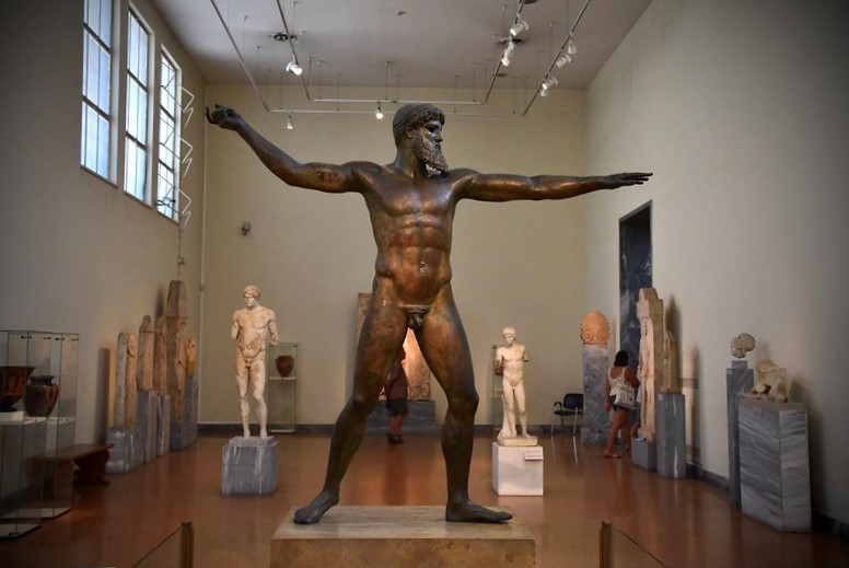 The Statue of Zeus or Poseidon national museum athens