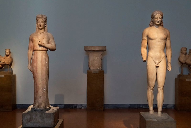 The Statues of Kouros and Kore