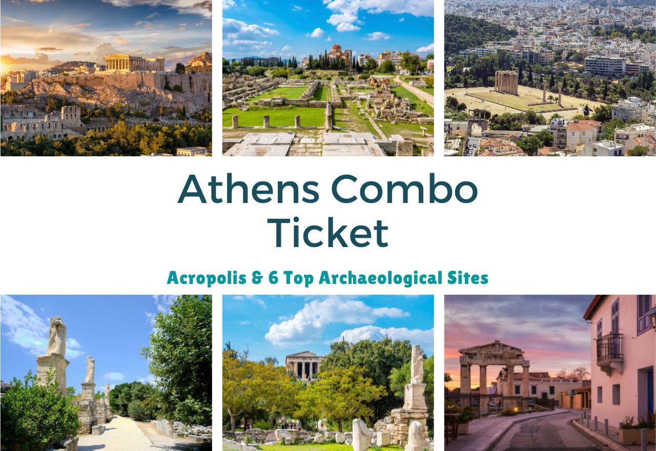Combined Ticket for the Acropolis & all the Archaeological Sites in Athens