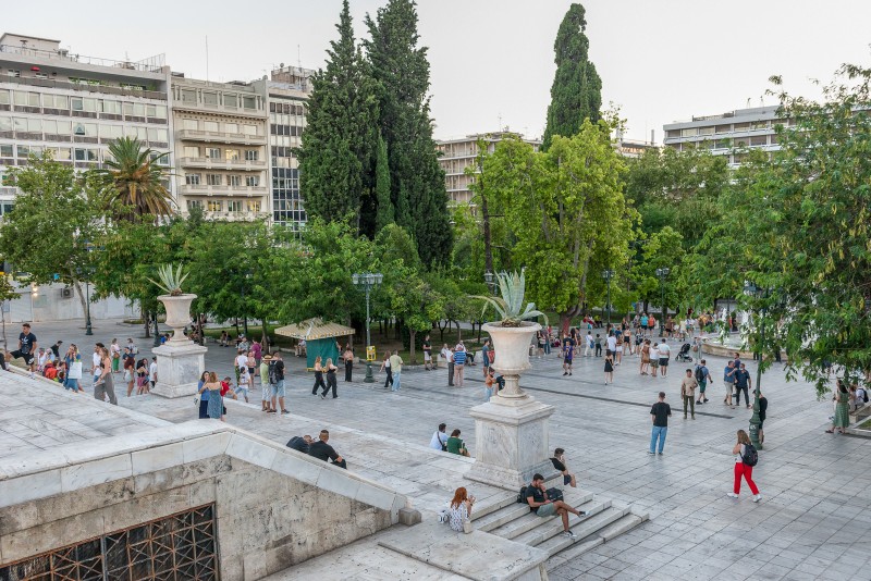 Syntagma Square the most famous in Athens