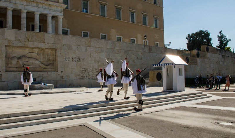 changing of the guards athens greece